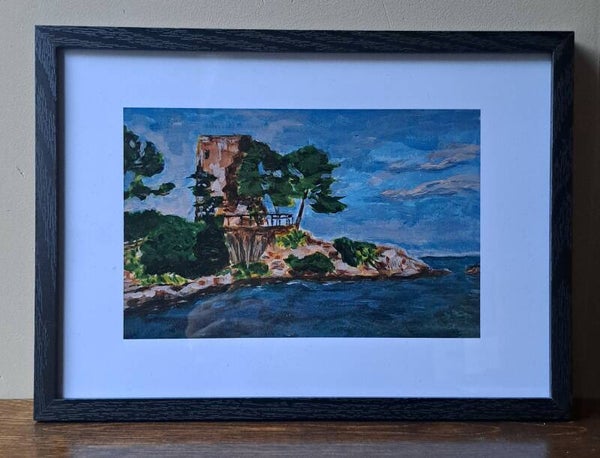 Uitkijktoren op Sardinië