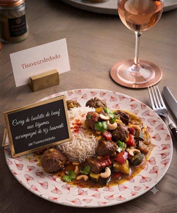 CURRY BOULETTES DE BOEUF