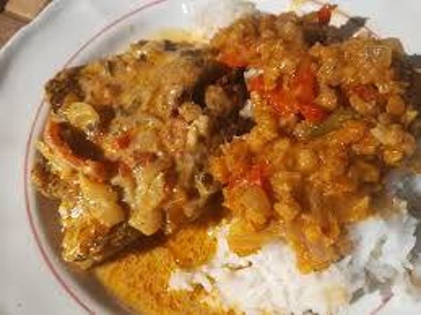 COTE DE PORC A LA MAURICIENNE
