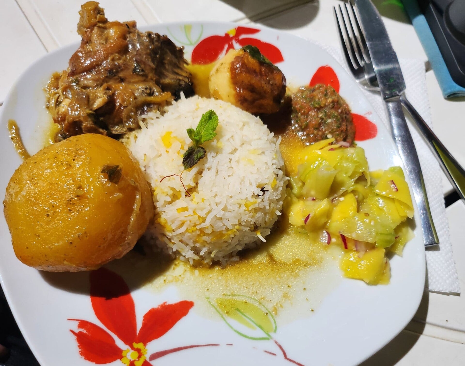KALIA POULET &  CHUTNEY MANGUE