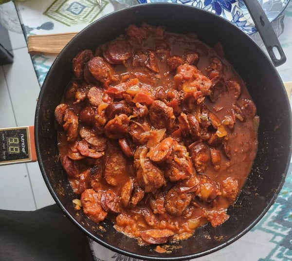 ROUGAIL SAUCISSES (sans accompagnement)
