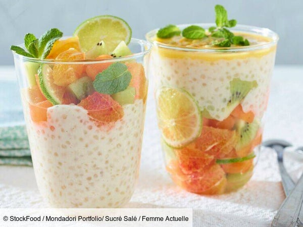 TAPIOCA AU LAIT DE COCO