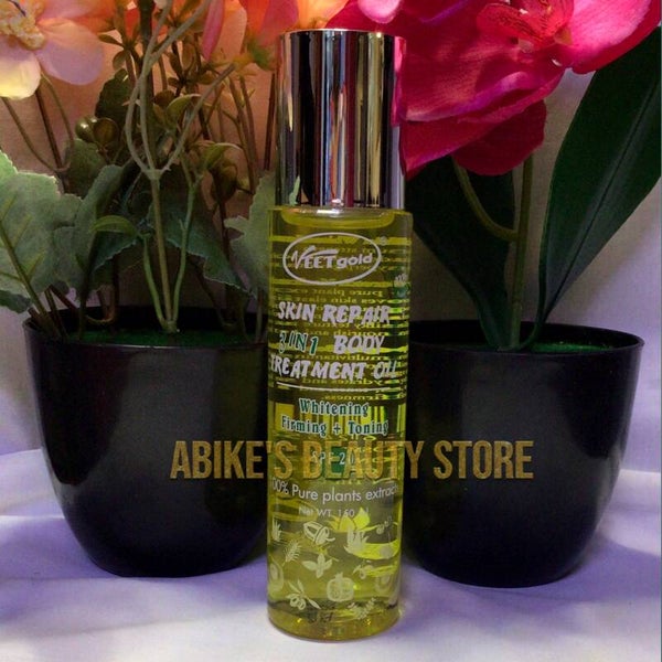 Veetgold 3in1 body treatment Oil Whitening + Firming + Toning SPF20