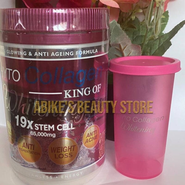 Phyto Collagen Whitening 19X STEM CELL Anti-Aging Pro Whitening Energy Results