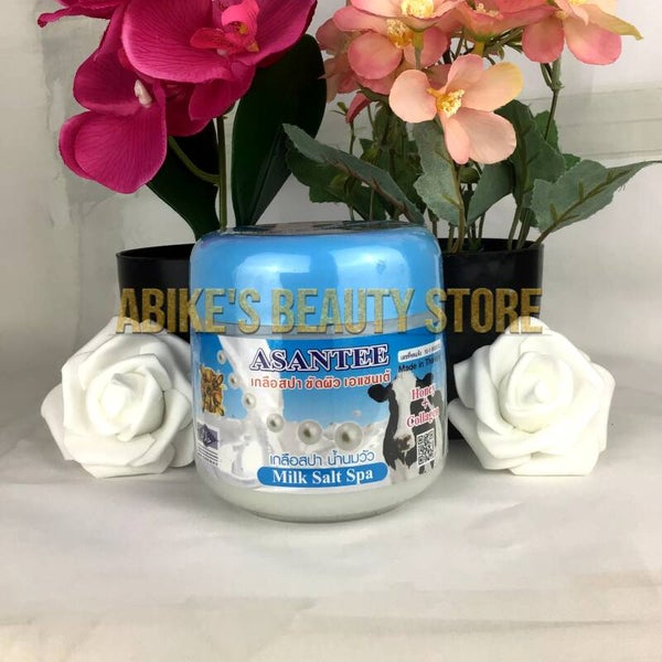 ASANTEE MINERAL & MILK + HONEY + COLLAGEN ACTIVE WHITENING SPA SALT SCRUB 700ML