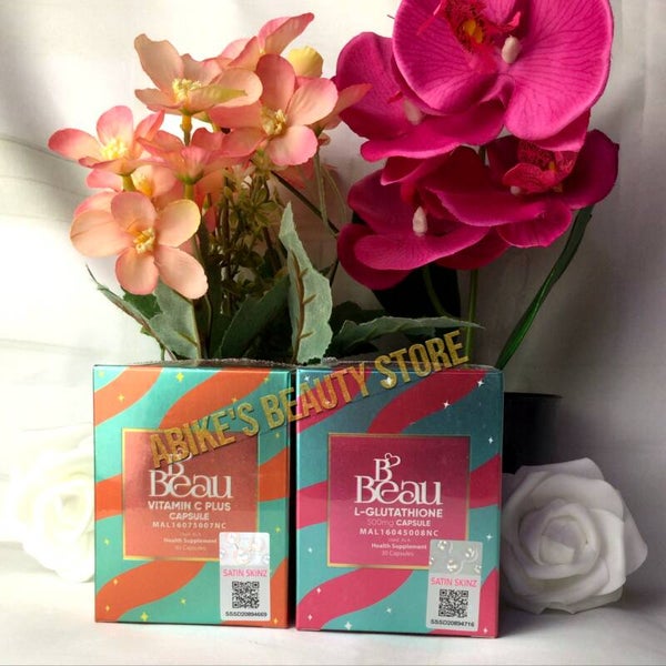 Bbeau 2x Whitening Booster Satin Skinz (Very Effective Rapid Results)