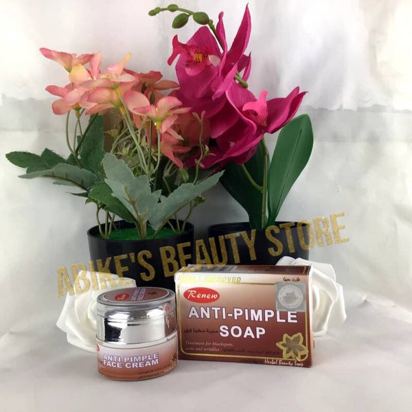 Anti Pimple Face Cream and soap