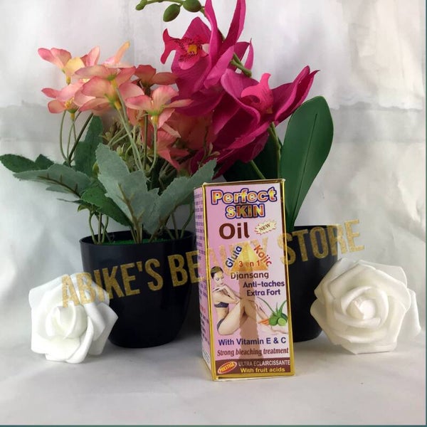 Perfect Skin Gluta Kojic 3 in 1 With Vitamin E & C Strong Whitening Oil 100ml