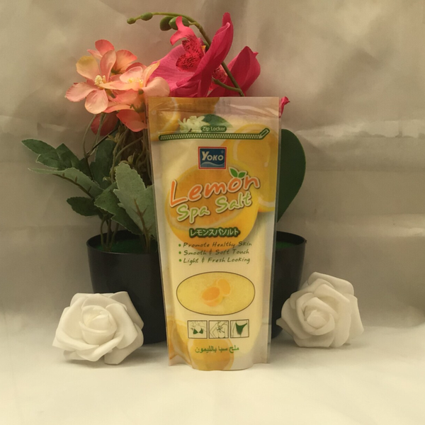 Yoko lemon spa salt scrub
