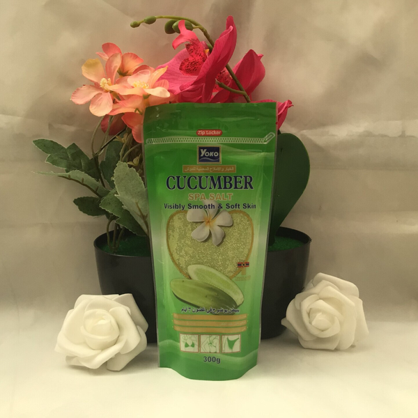 Yoko cucumber spa salt scrub