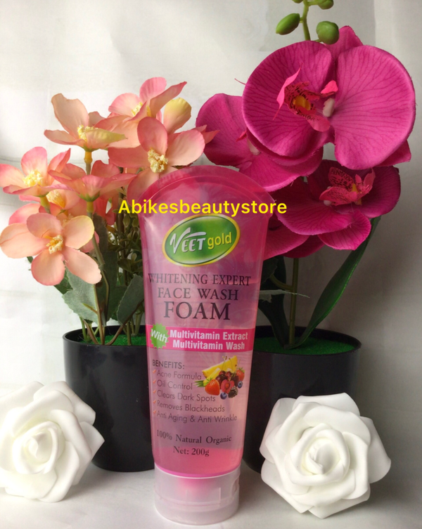 Veetgold whitening expert face wash multivitamin extract