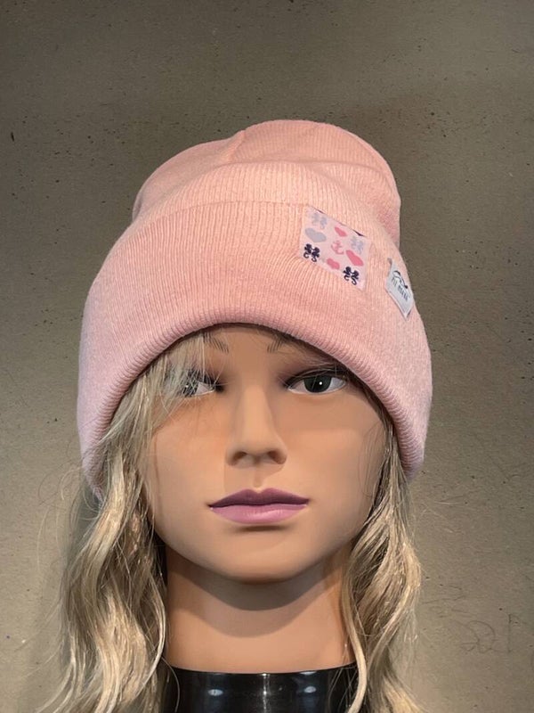 Beanie - rose - flip