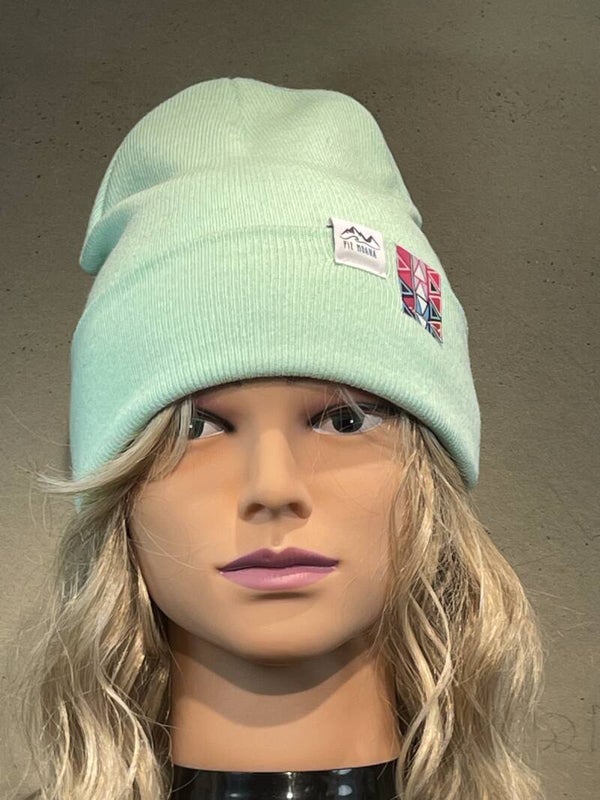 Beanie - mint - flip
