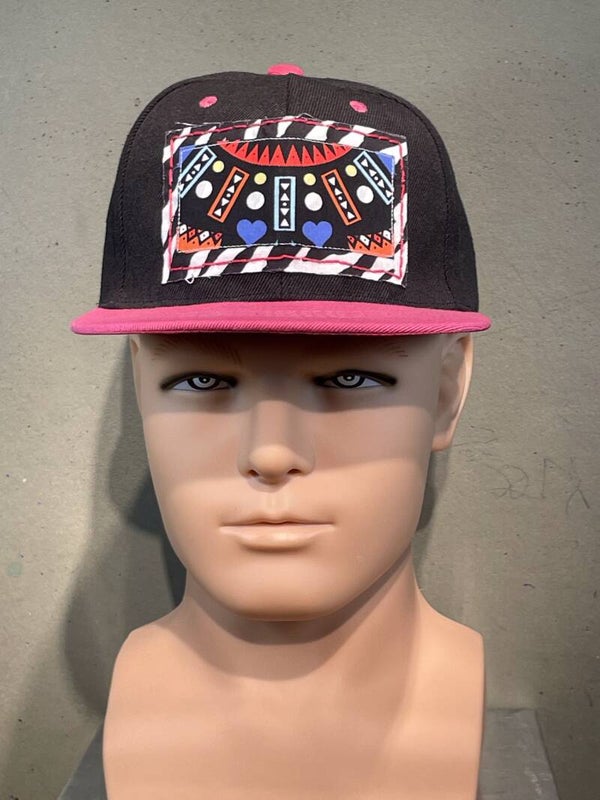 Cap - black / pink