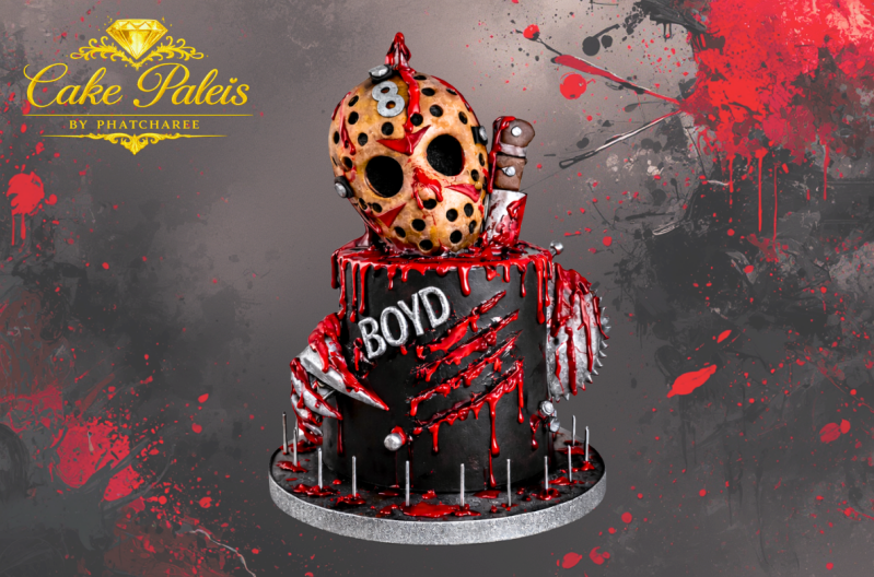 Jackson Horror Movie Cake