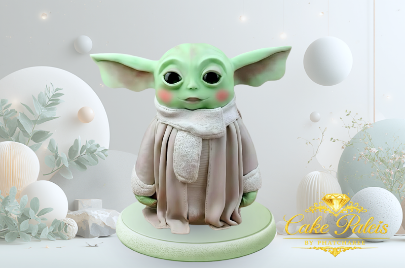 Baby Yoda : Cake Paleis.nl