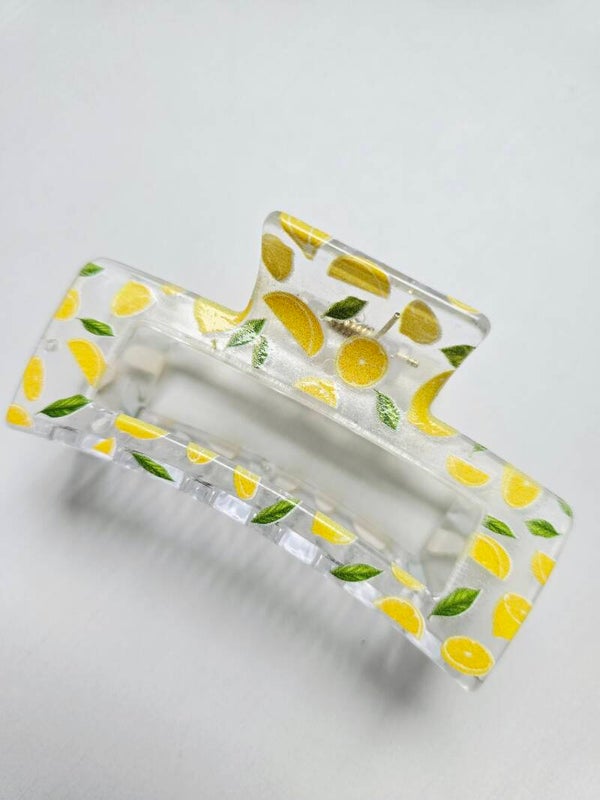 Spinka do włosów - cytryny