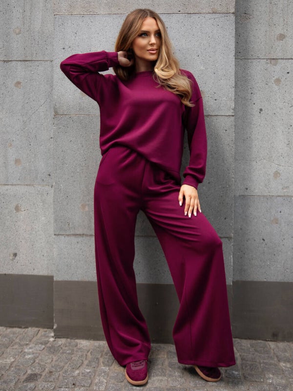 Komplet masełko Classic (bordo)