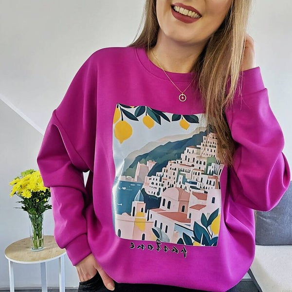 Bluza Italy (fuksja)