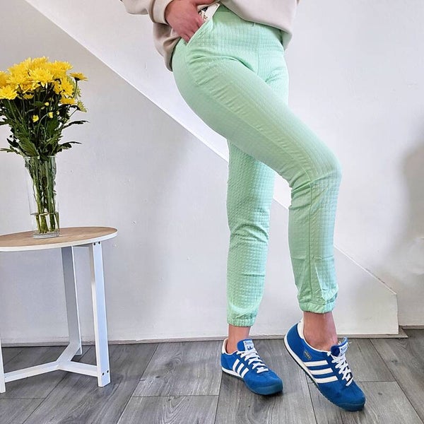 Spodnie dresowe zielone