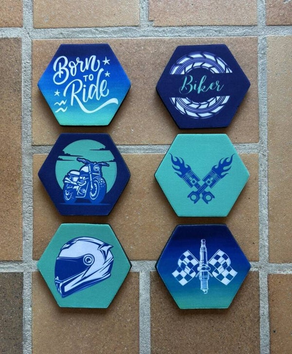 Sous-verres Moto