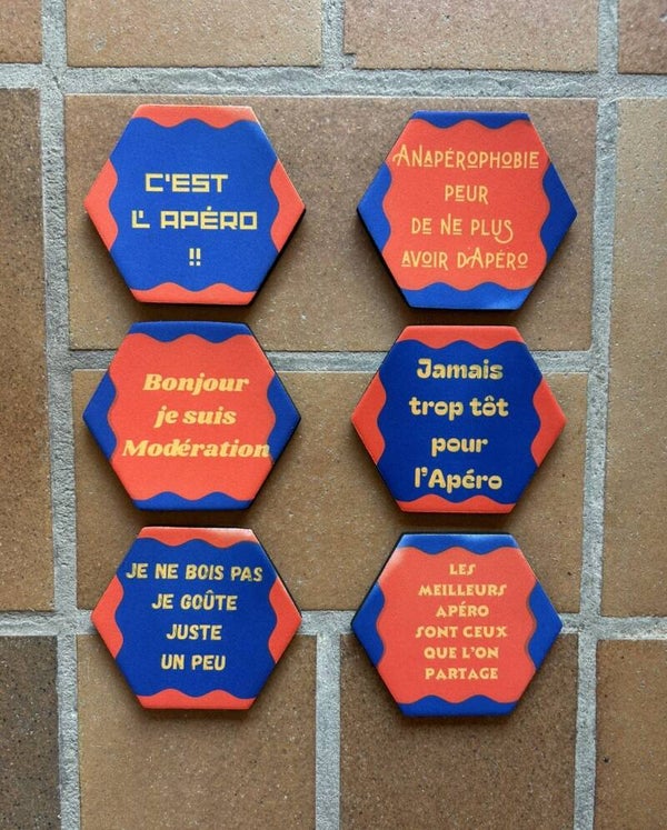 Sous-verres Humoristique