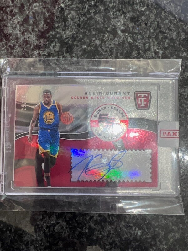 2017-18 Panini Totally Certified Kevin Durant Auto