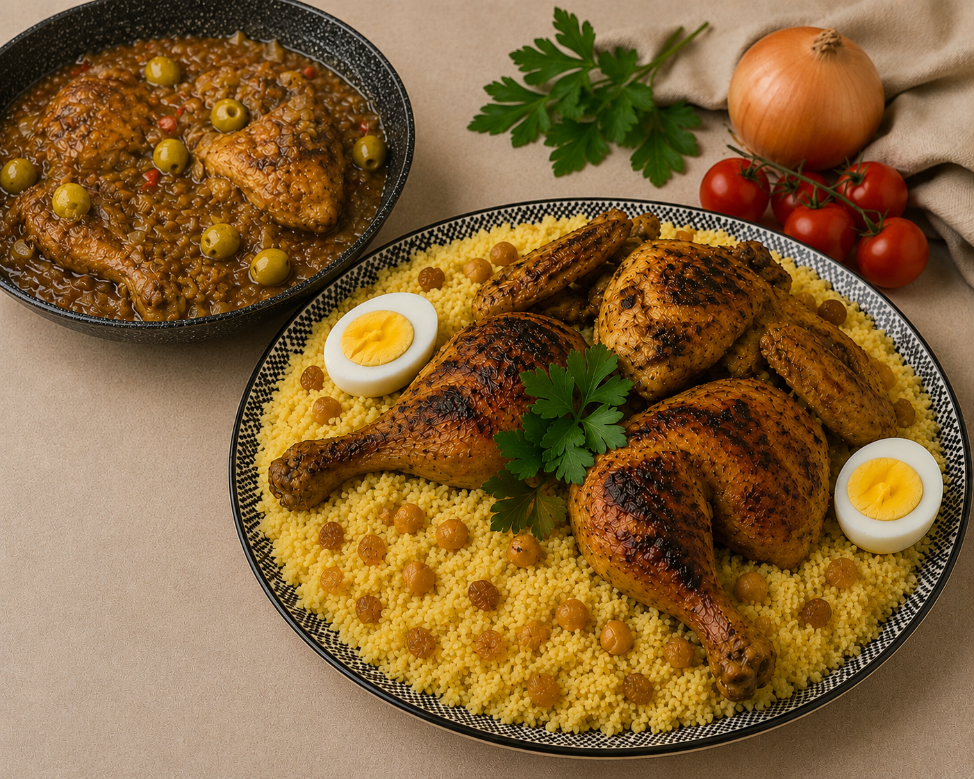 Couscous poulet