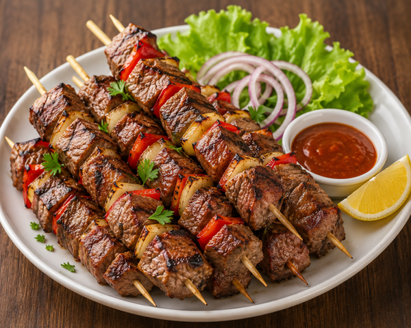 Chaque mercredi et  samedi BROCHETTE VIANDE