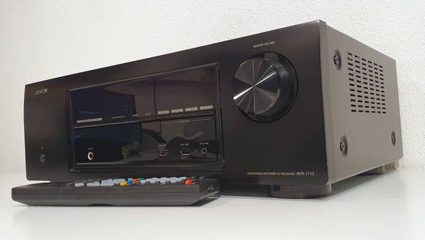 Reciever Denon AVR-1713 5.1 (80W) - Ultra HD(4K), 4xHDMI, USB, Airplay, Internet Radio (Top Geluid)