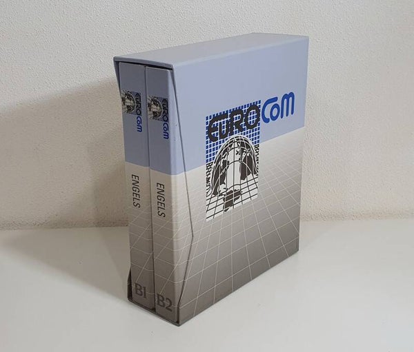 Cursus Engels Eurocom - B1 en B2 met CD en Cassette bandjes