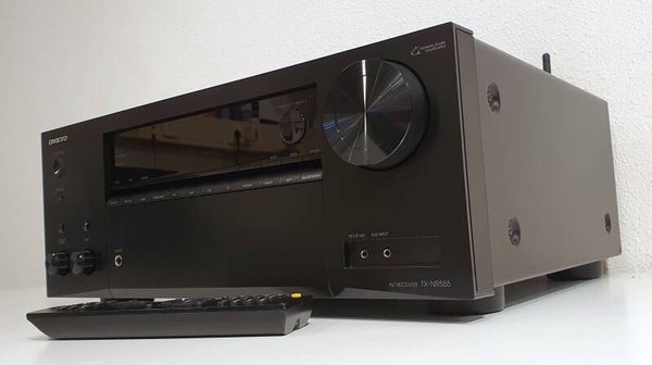 Receiver Onkyo TX-NR555 - 7.2 (140W) 7xHDMI, WIFI, Bluetooth, USB, Airplay, Spotify, Internetradio, Phono