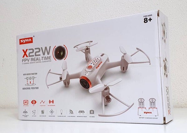 Drone Syma X22W (quadcopter) - Klein, Slim en Vol Vliegplezier!