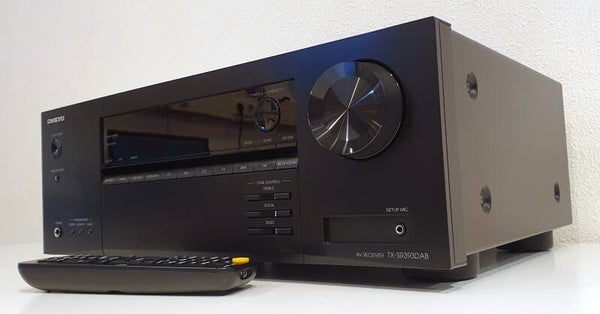 Receiver Onkyo SR393DAB - 5.2 (80W) 4xHDMI, Bluetooth, DAB+