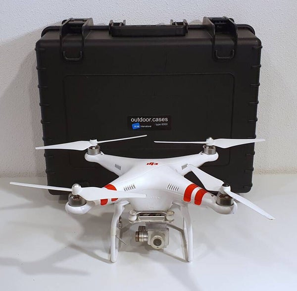 Drone met Flightcase - DJI Phantom 2 Vision+ (“No Live Feed” Probleem)