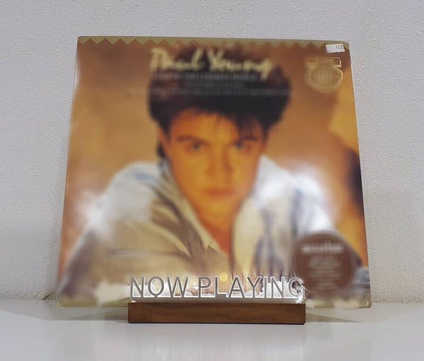 LP Standaard met LED Verlichting “Now Playing”