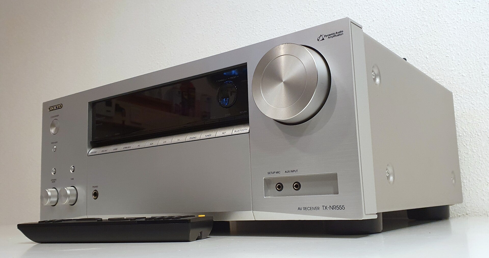 Receiver Onkyo TX-NR555 - 7.1 (80W) 6xHDMI, WIFI, Bluetooth, USB