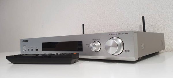 Receiver Pioneer VSX-S520D - 5.1(80W) 4xHDMI, WIFI, Bluetooth, USB, Airplay, Spotify, Internetradio, Phono
