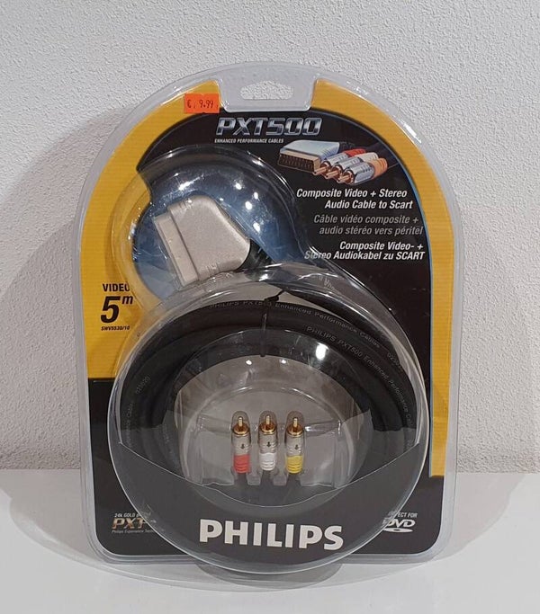 Composite Video + Stereo Audio naar SCART Kabel - Philips SWV5530/10