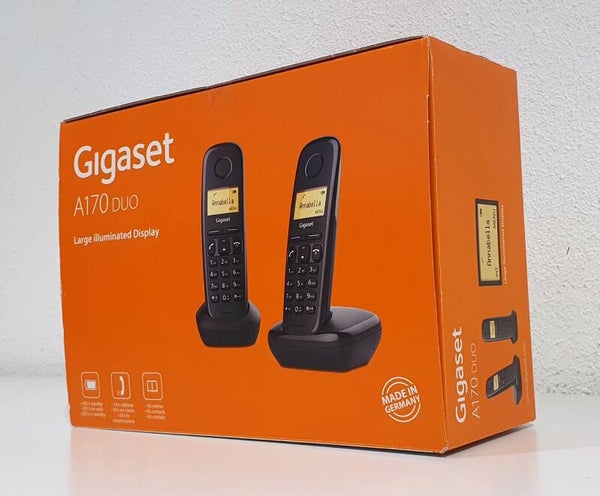 Draadloze telefoonset voor thuis - Gigaset A170A Duo