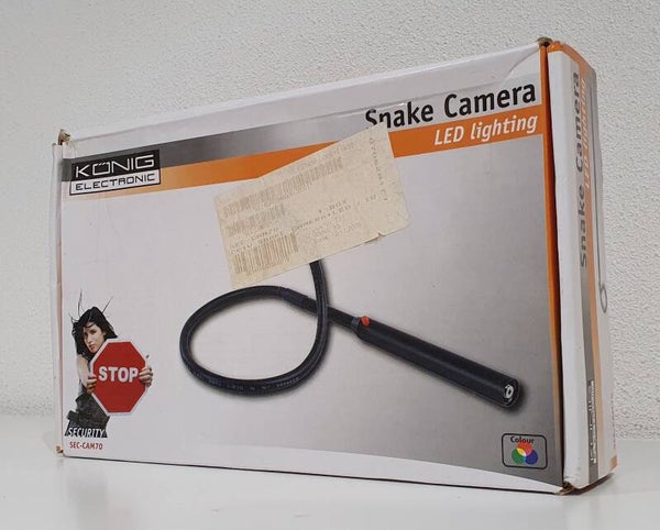 Snake inspectiecamera met LED-verlichting - Konig SEC-CAM70