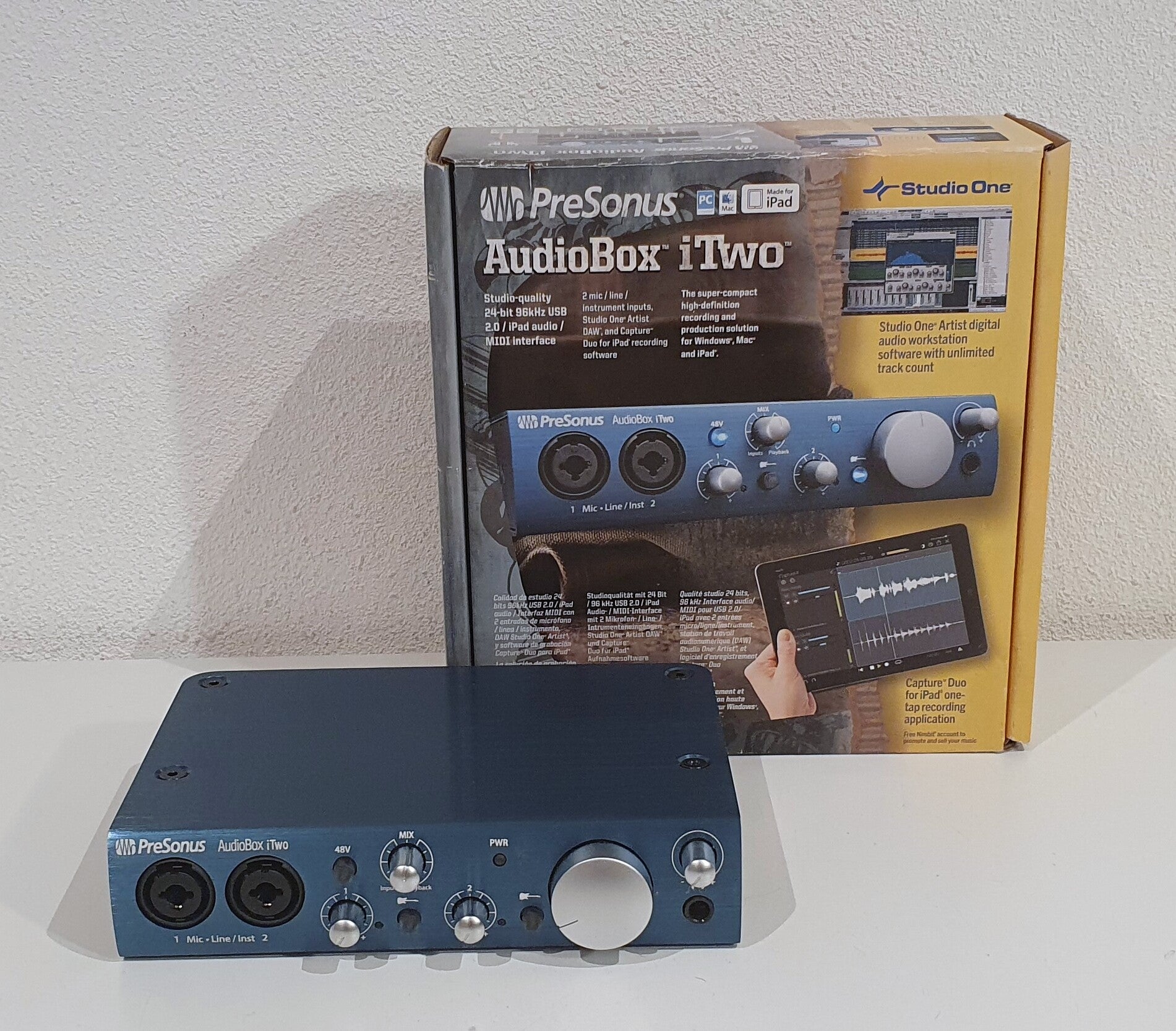 USB audio interface voor opname en productie - PreSonus AudioBox iTwo
