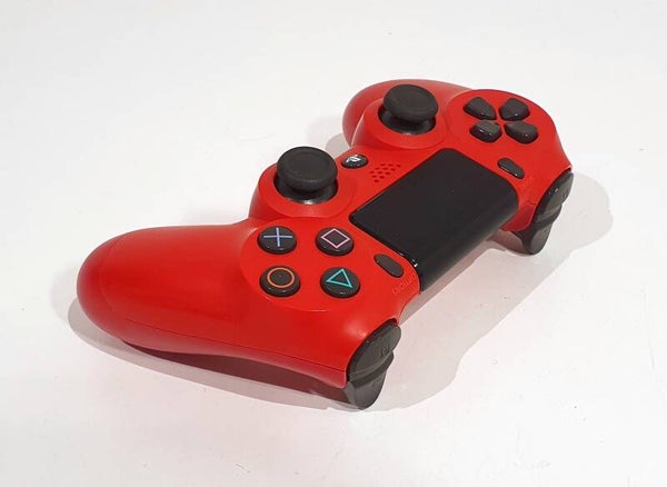 Draadloze gamecontroller met oplaadkabel voor PS4 (rood)