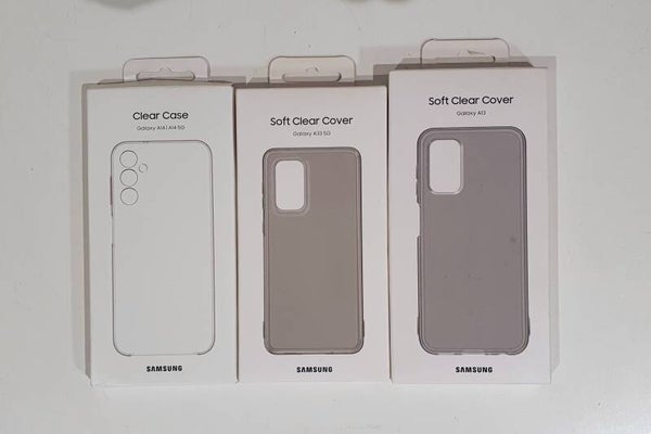 Originele Samsung Clear Covers voor diverse Galaxy modellen
