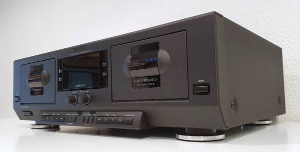 Dubbel cassettedeck met autoreverse - Philips FC911
