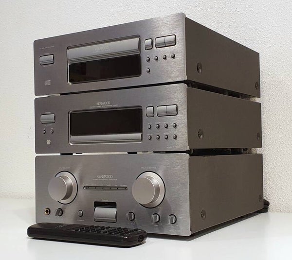 Hi-Fi Stereo Set Kenwood (2x50W) - Versterker, CD speler, Tuner