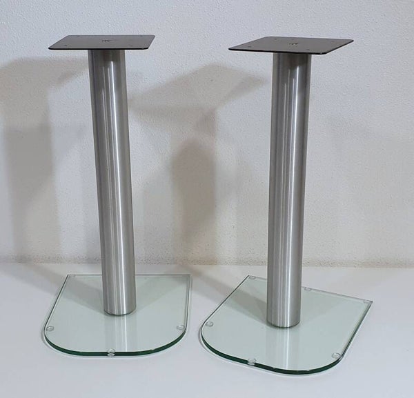 Universele Luidspreker Standaards – 50 cm hoog, met glazen voet