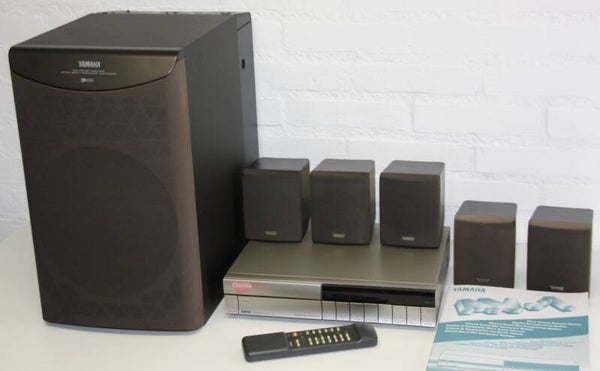 Yamaha Home Cinema Set 5.1 Radio, AUX (Goed geluid)