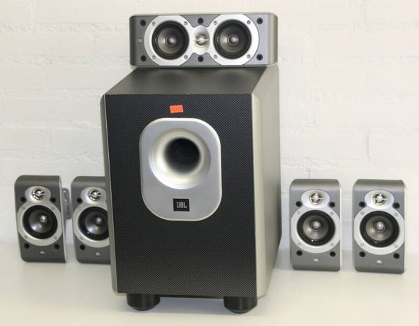 Surround Set JBL  5.1 (100W) met actieve subwoofer *Top geluid*