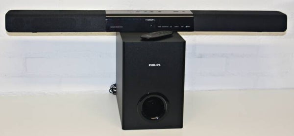 Soundbar Philips - Bluetooth, USB, AUX (Top geluid)